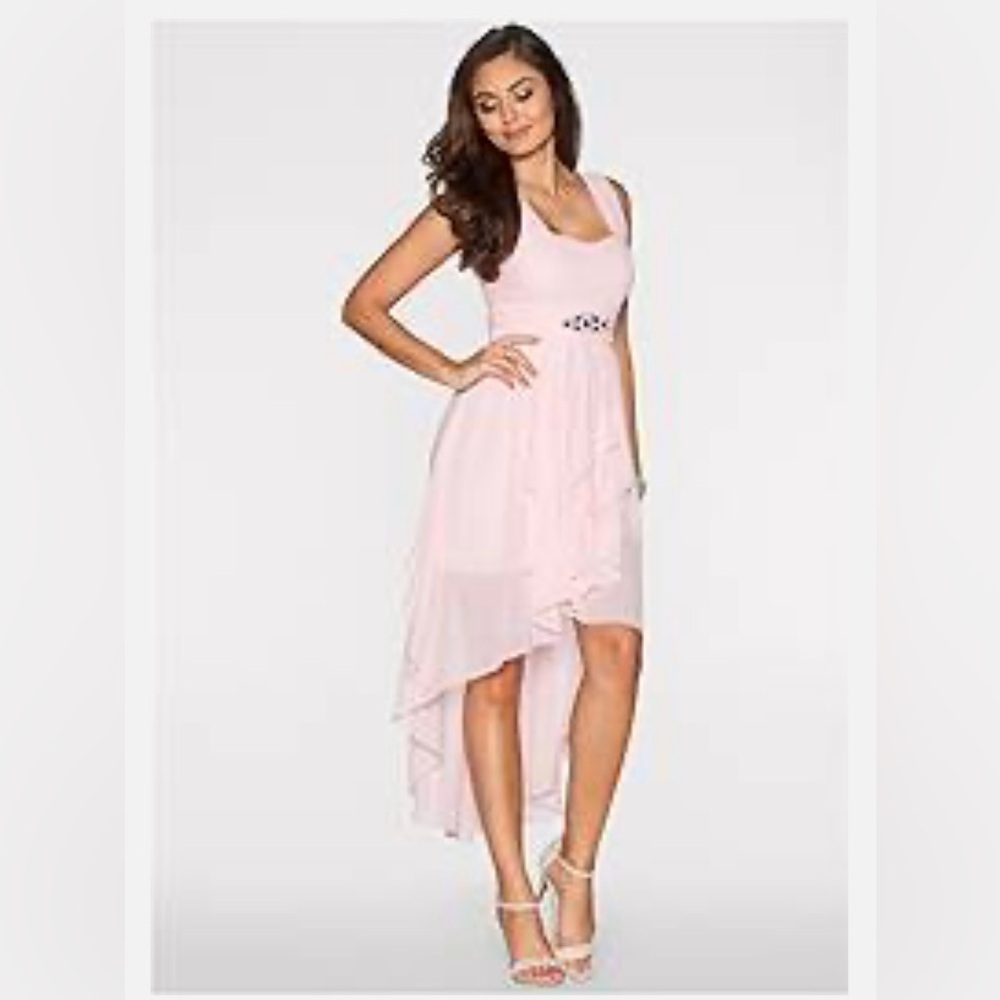 Venus pink high-low size 10